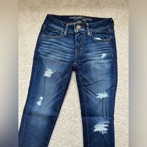 American Eagle Distressed Jeggings